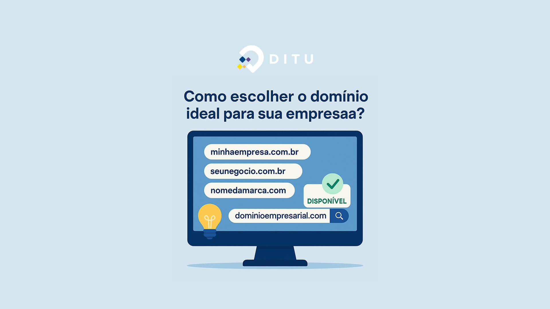 Como escolher o domínio ideal para sua empresa